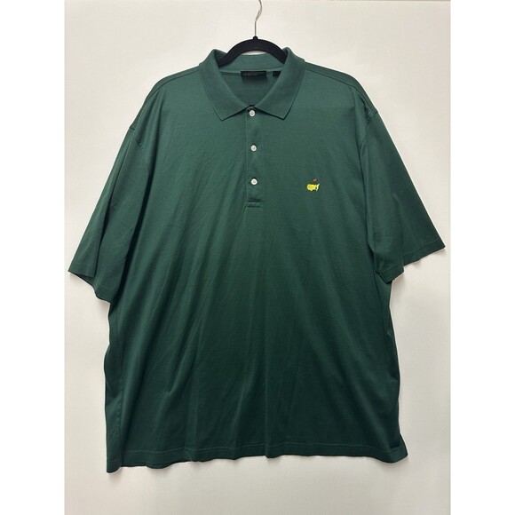 Amen Corner The Masters Polo Shirt Mens XL Green Golf Pima Cotton Short Sleeve - Picture 1 of 11